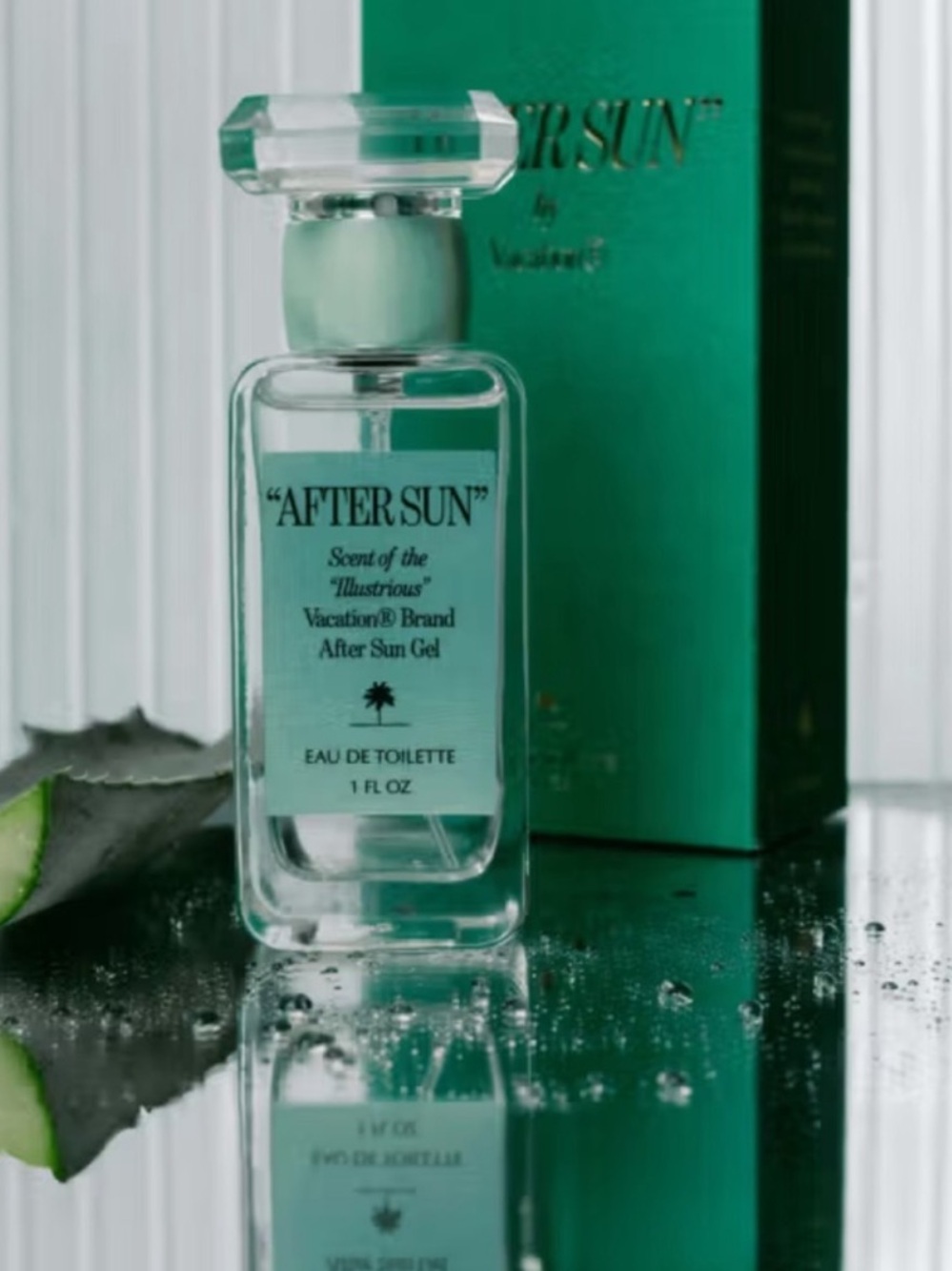 AFTER SUN by Vacation Eau de Toilette Perfume 1 Fl Oz New in Sealed Box Vegan